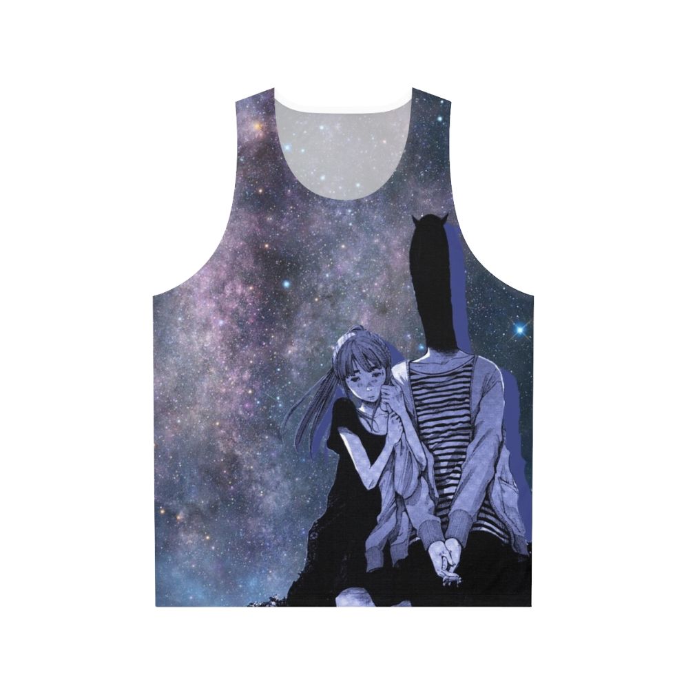 Starry sky unisex galaxy print tank top