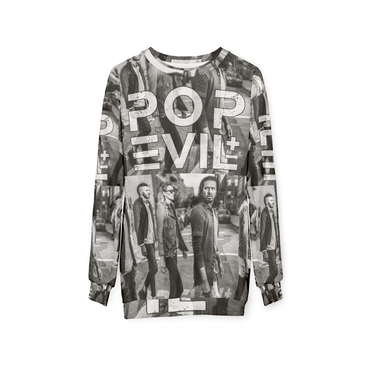 Pop Evil 2019 Tour Sweatshirt - hanging