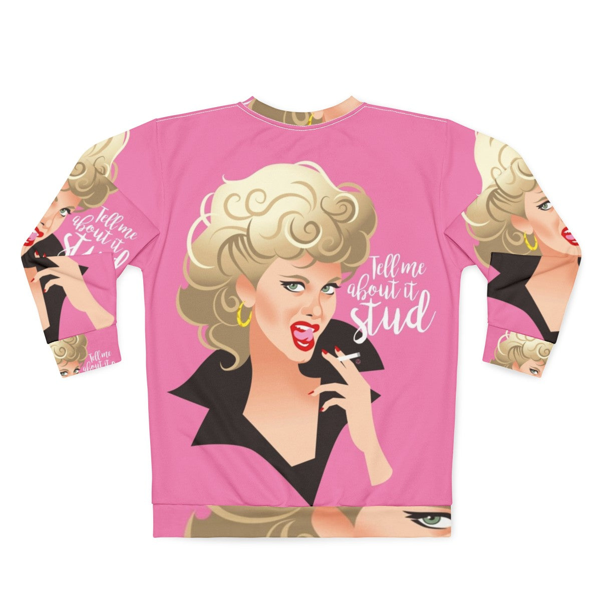 Grease-inspired 'Stud' Sweatshirt - Back