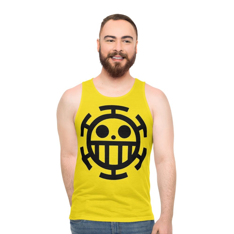 Trafalgar Law One Piece Anime Manga Cosplay Graphic Tank Top - men