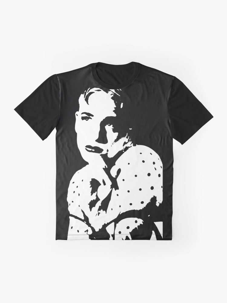 Michael Alig Club Kids Graphic T-Shirt with Collage Design - Flat lay