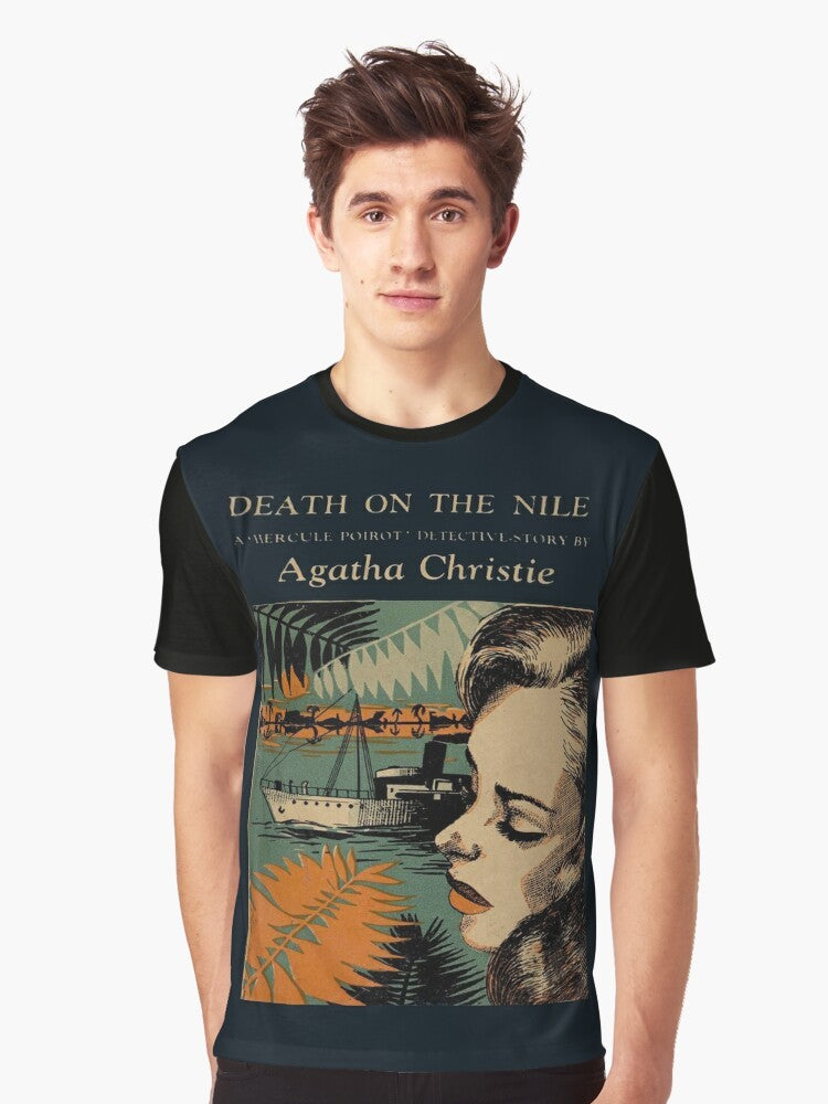 Agatha Christie's Poirot Detective Story Graphic T-Shirt - Men