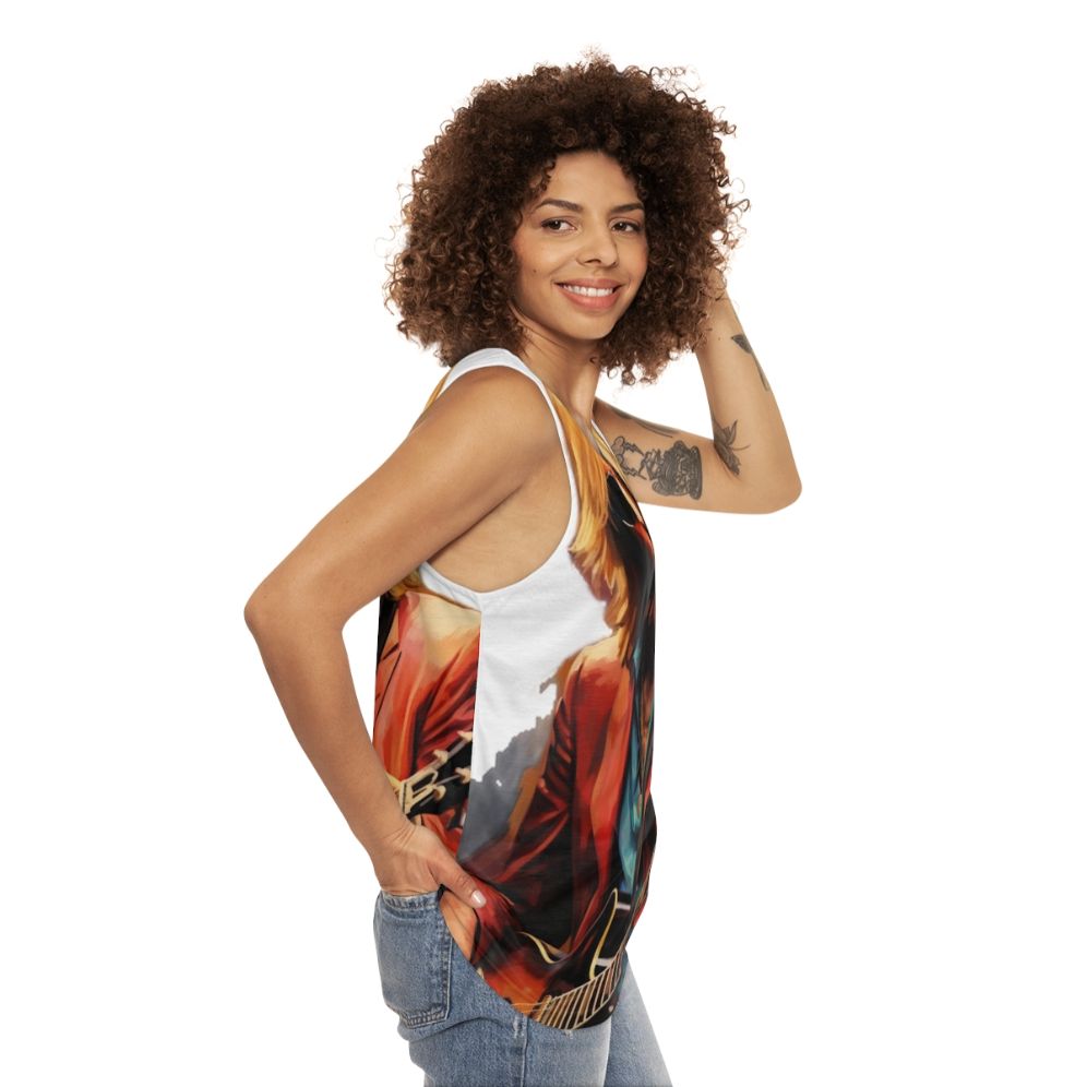 Tom Petty Unisex Tank Top - women side