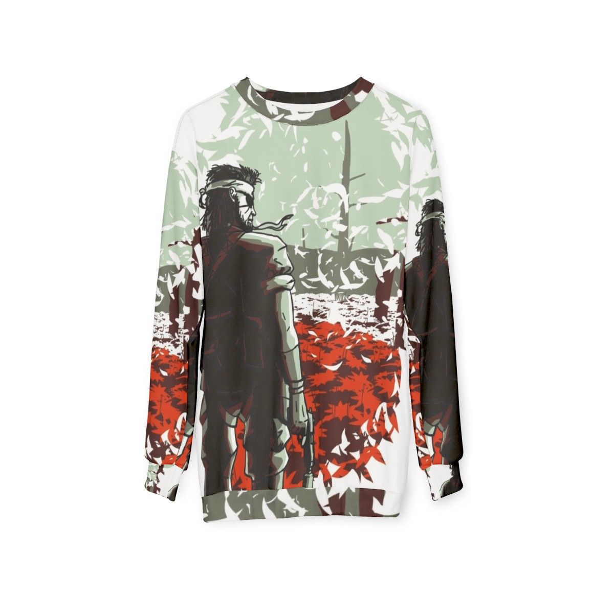 Metal Gear Big Boss Sweatshirt - hanging