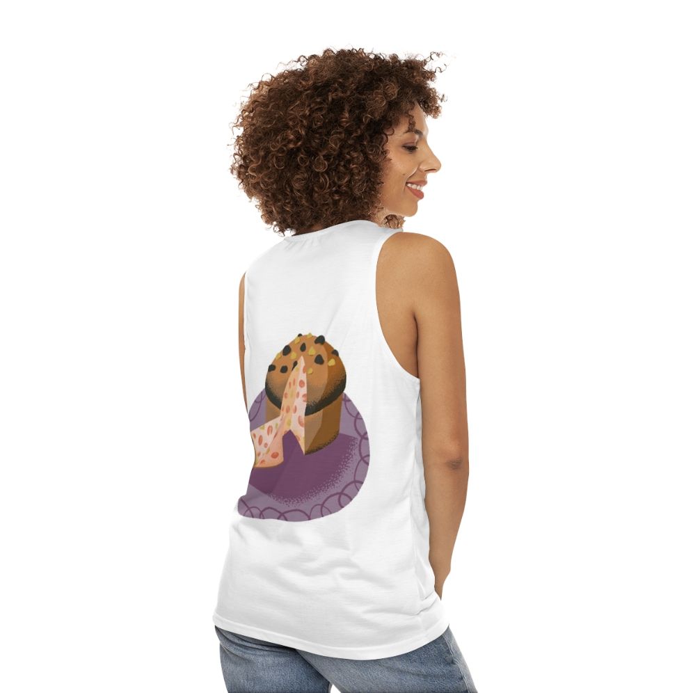 Team Panettone Unisex Tank Top - women back