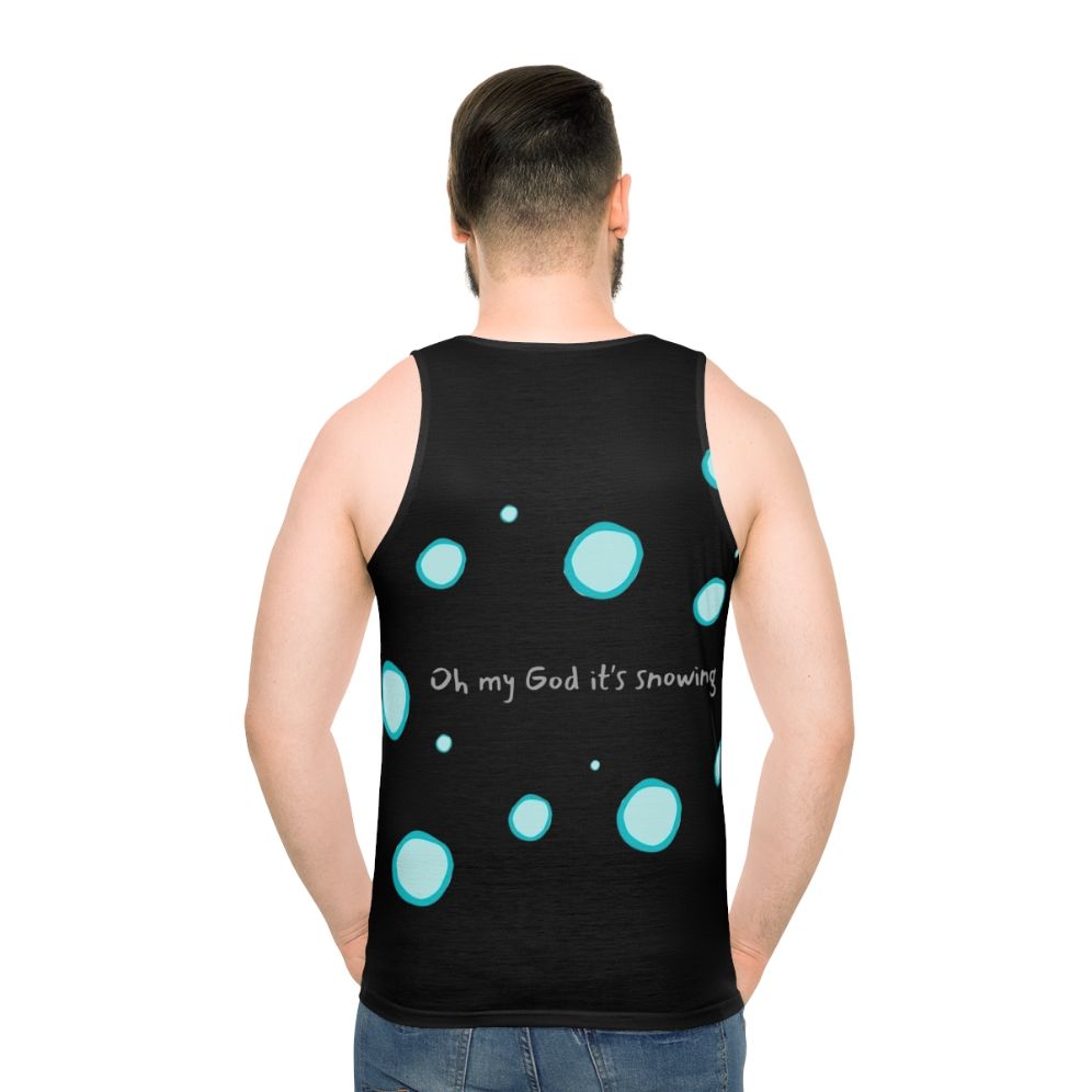 Heartstopper Leaves Unisex Tank Top - men back