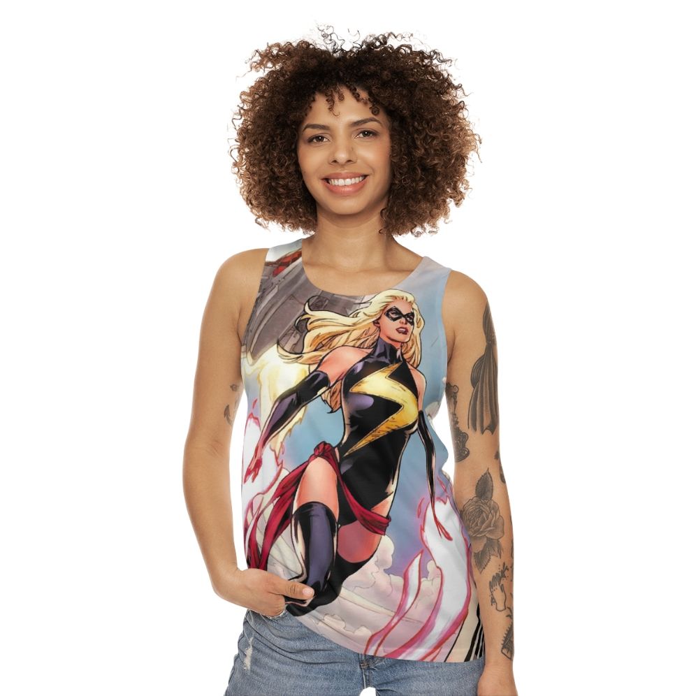 Carol Danvers Unisex Captain Marvel Tank Top - women