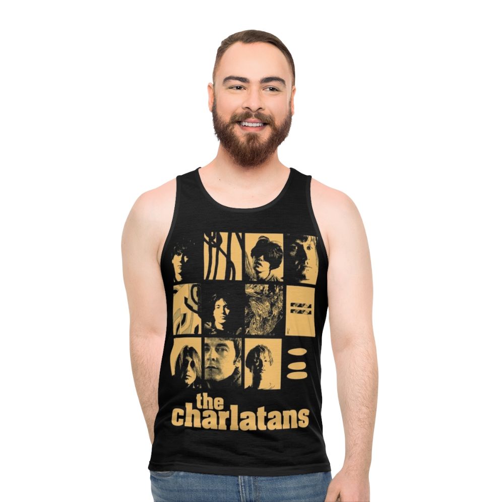 High quality unisex tank top for indie and alternative rock music fans - men