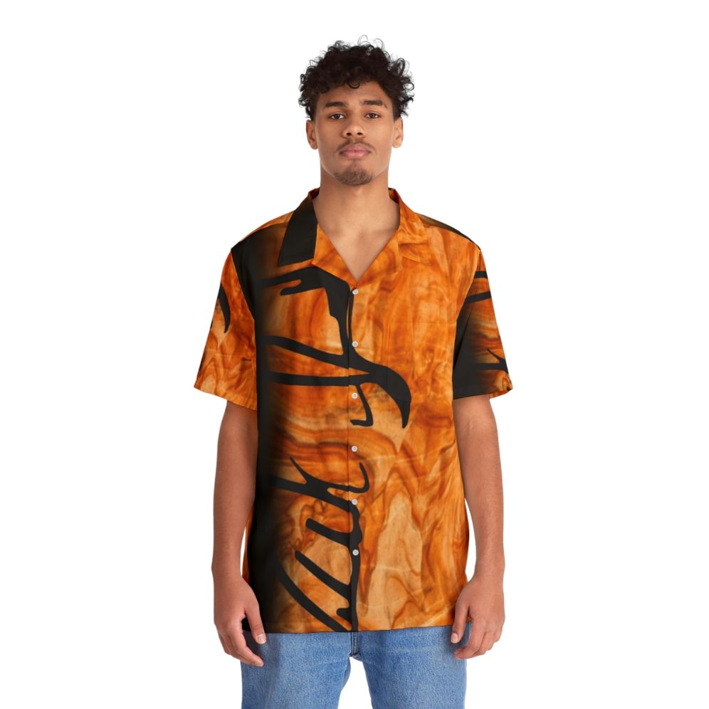 Canyon Hawaiian Shirt in nature-inspired pattern - People Front