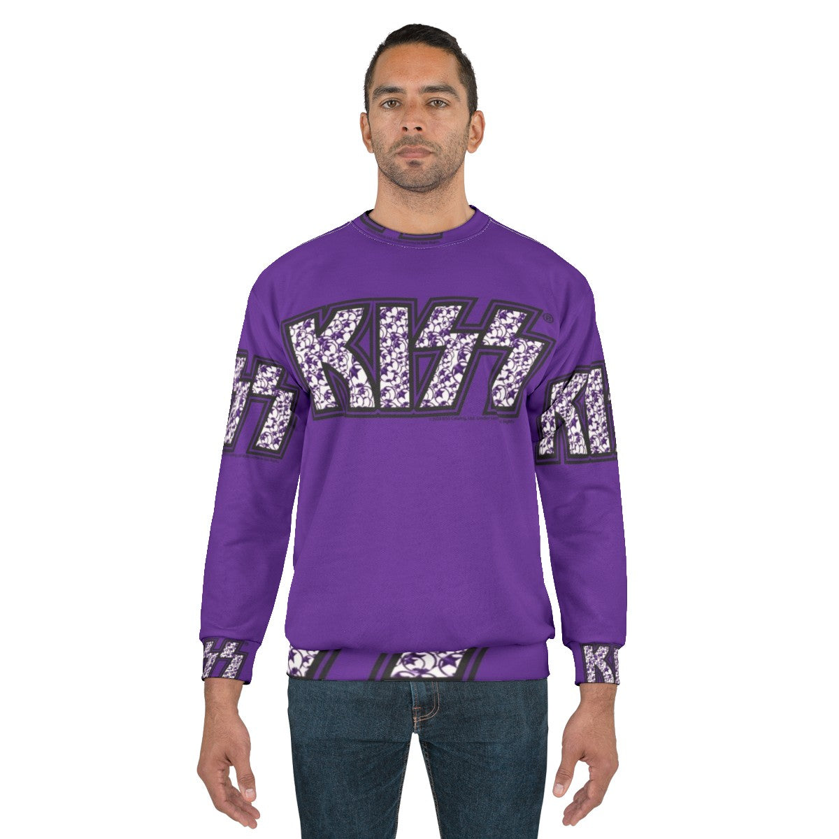 Kiss Starchild Logo Sweatshirt - men