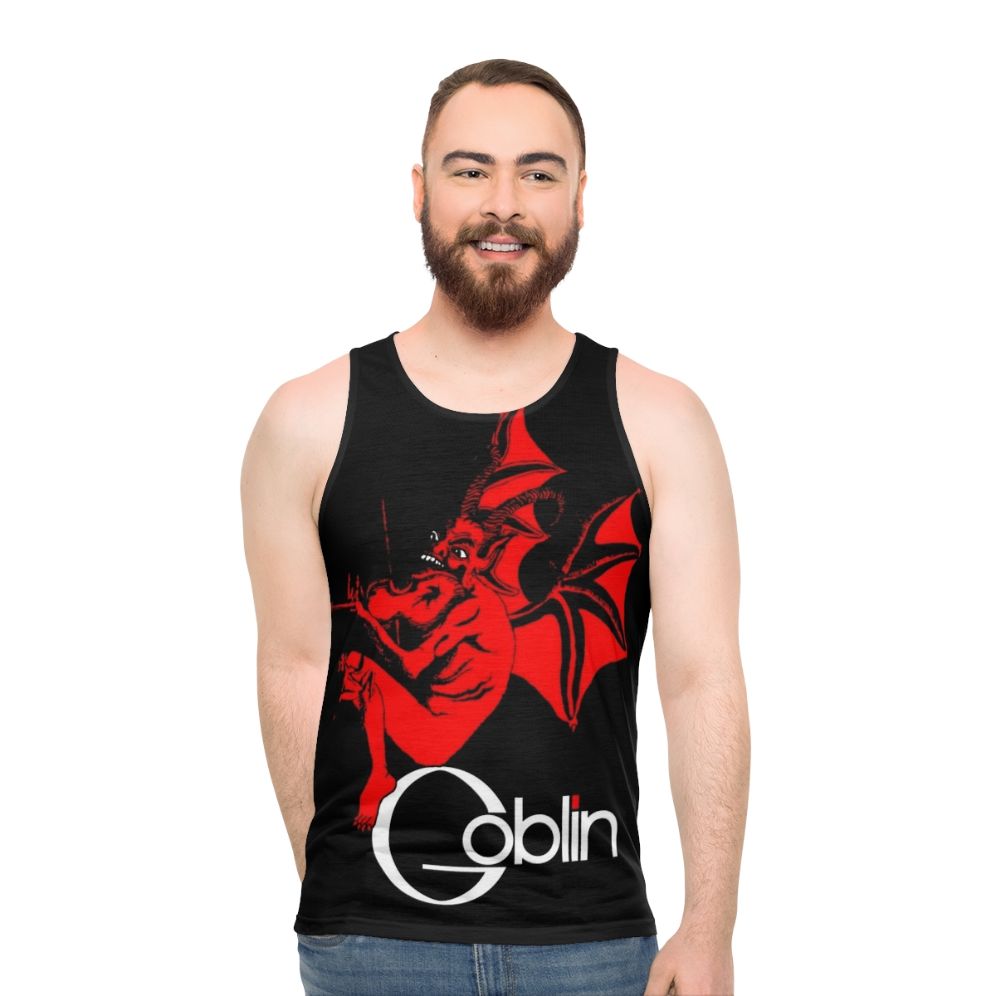 Goblin unisex tank top with a magical design - men