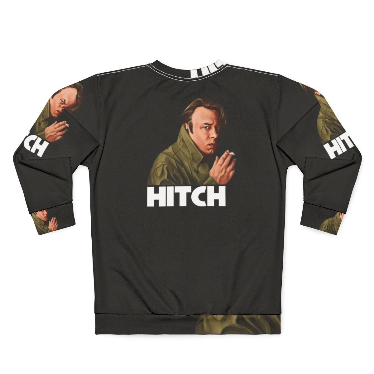 Hitch Sweatshirt featuring Christopher Hitchens and the Four Horsemen of the Apocalypse - Back