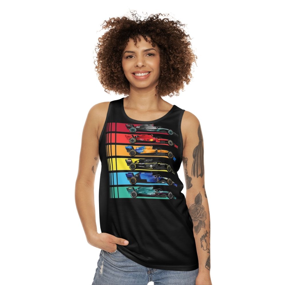 Formula One Racing Cars 2023 Unisex Tank Top - women