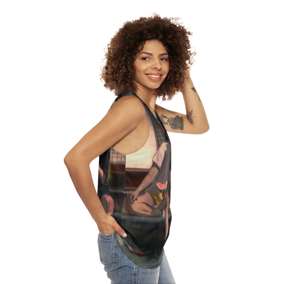 Jujutsu Kaisen Megumi Fushiguro and Itadori Yuuji Unisex Tank Top - women side