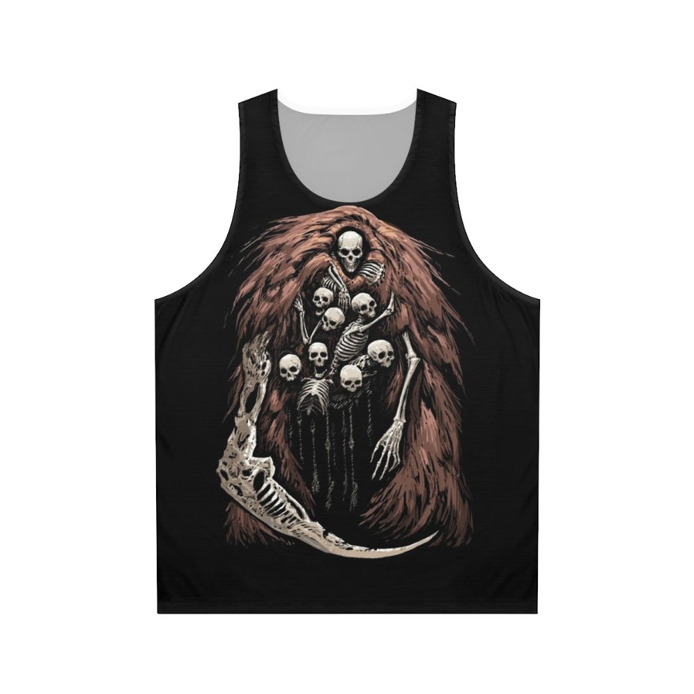 Gravelord skeleton unisex dark souls tank top