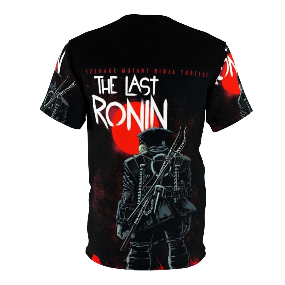 Retro-style t-shirt with a Last Ronin inspired TMNT design - Back