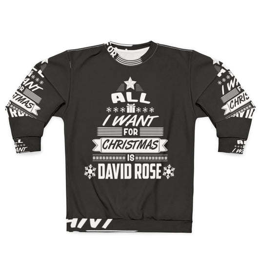 Christmas David Rose Schitt's Creek Sweatshirt