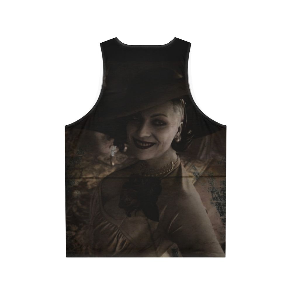 Resident Evil Lady Dimitrescu Tall Lady Unisex Tank Top - Back