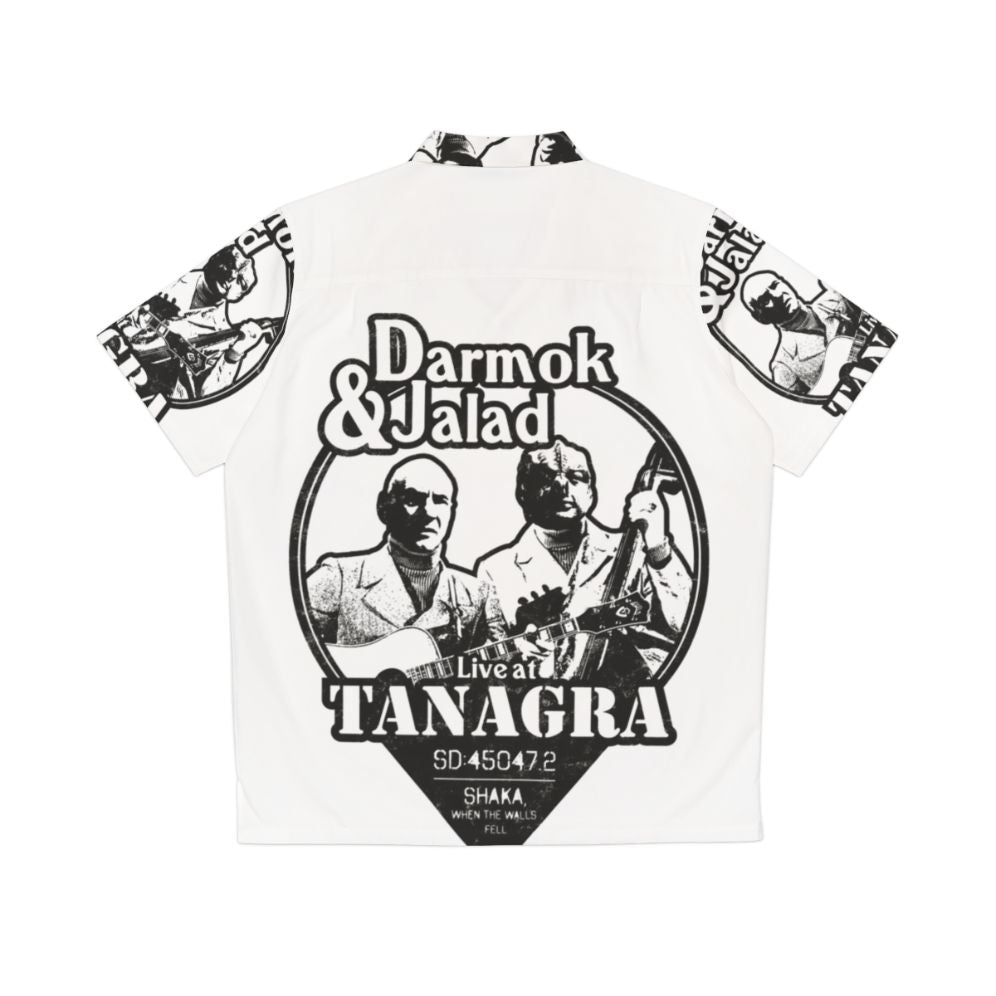 Darmok and Jalad at Tanagra Nerdy Hawaiian Shirt - Back