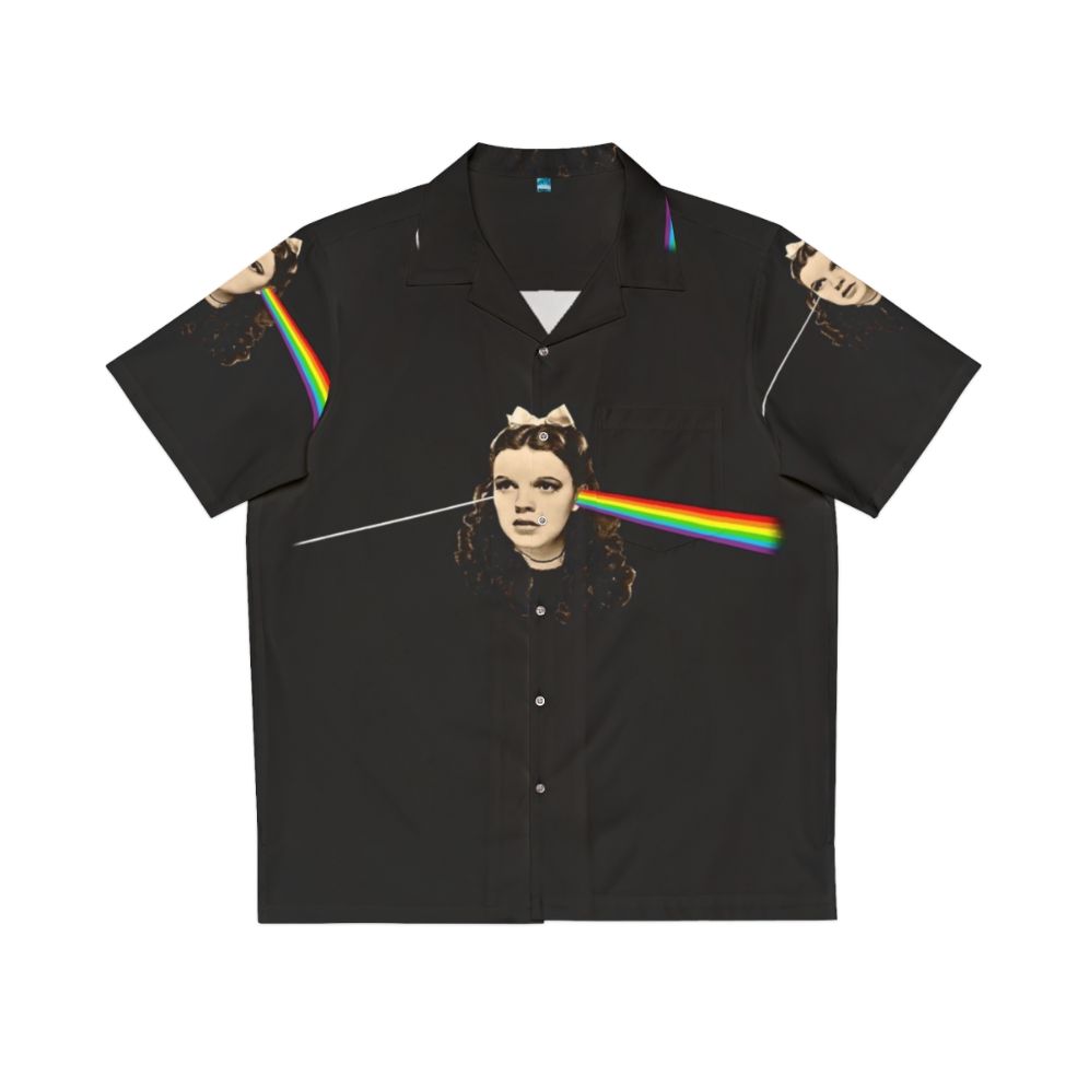 Dark Side of the Rainbow Hawaiian Shirt featuring Wizard of Oz and Pink Floyd imagery