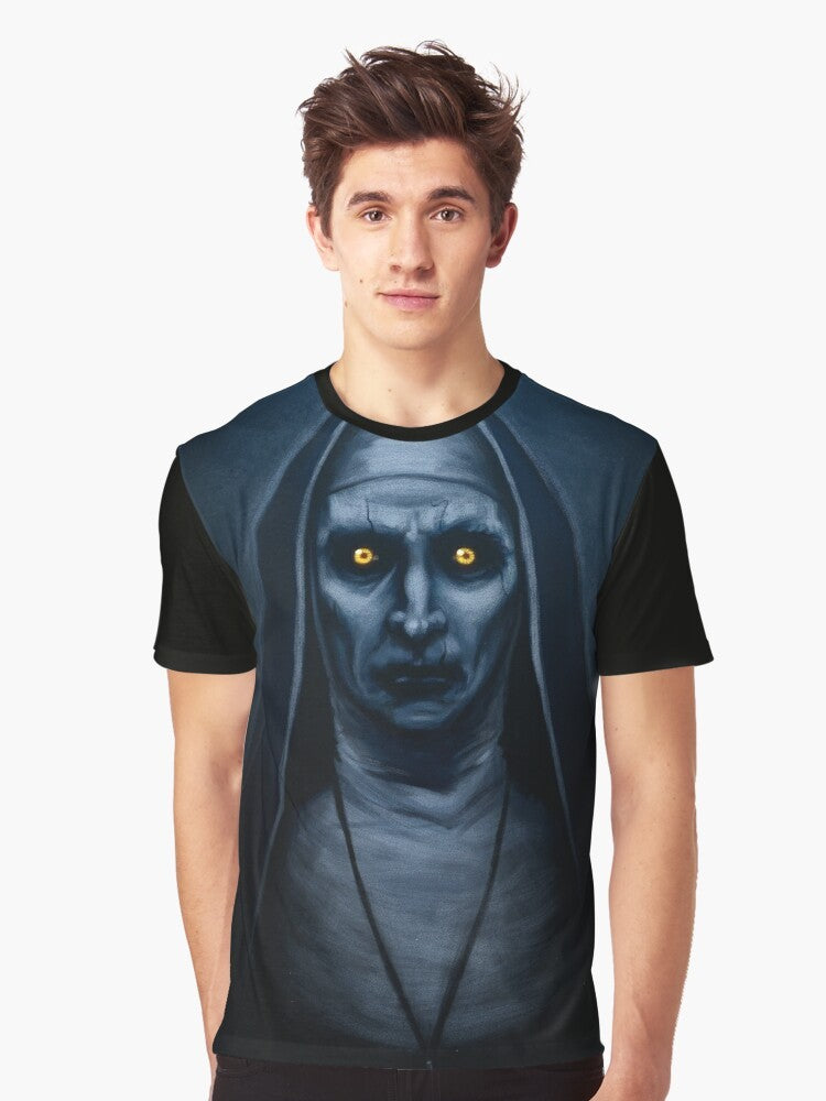 Valak Graphic Horror T-Shirt - The Conjuring Movie Fans - Men