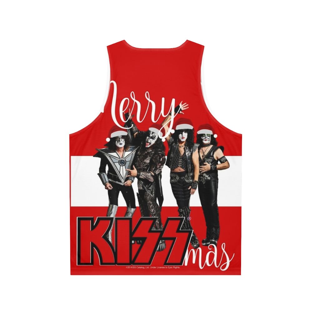 Merry Kissmas 2020 Unisex Holiday Tank Top - Back