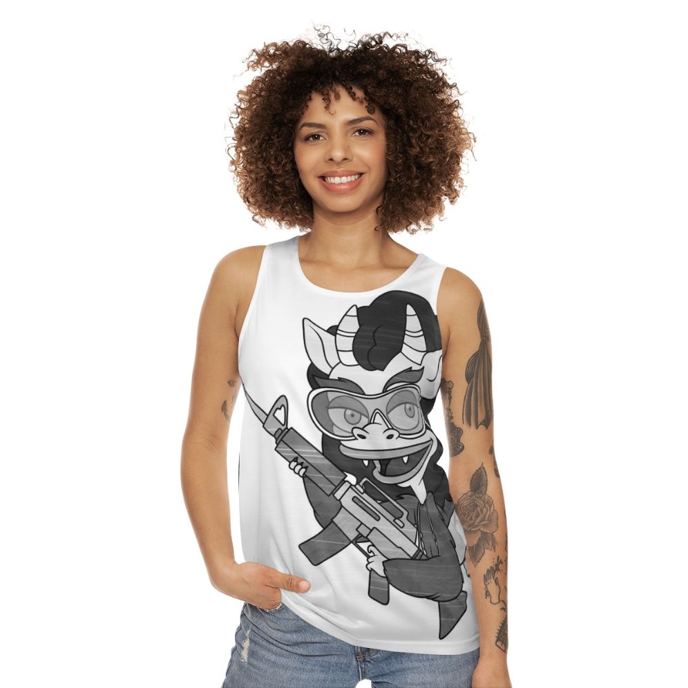 Big Mouth Connie Unisex Tank Top - women