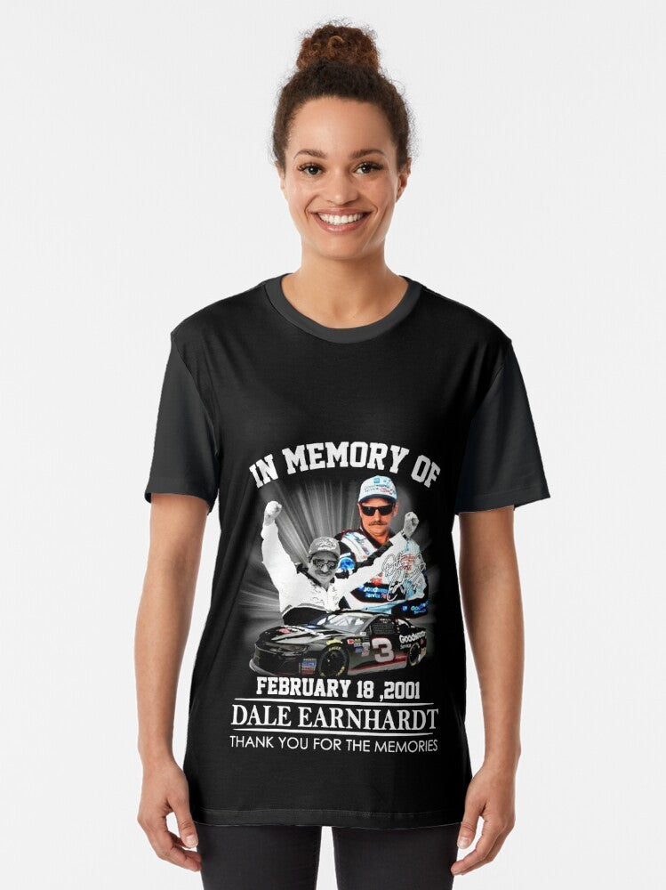 In Memory of Dale Earnhardt Graphic T-Shirt - Women