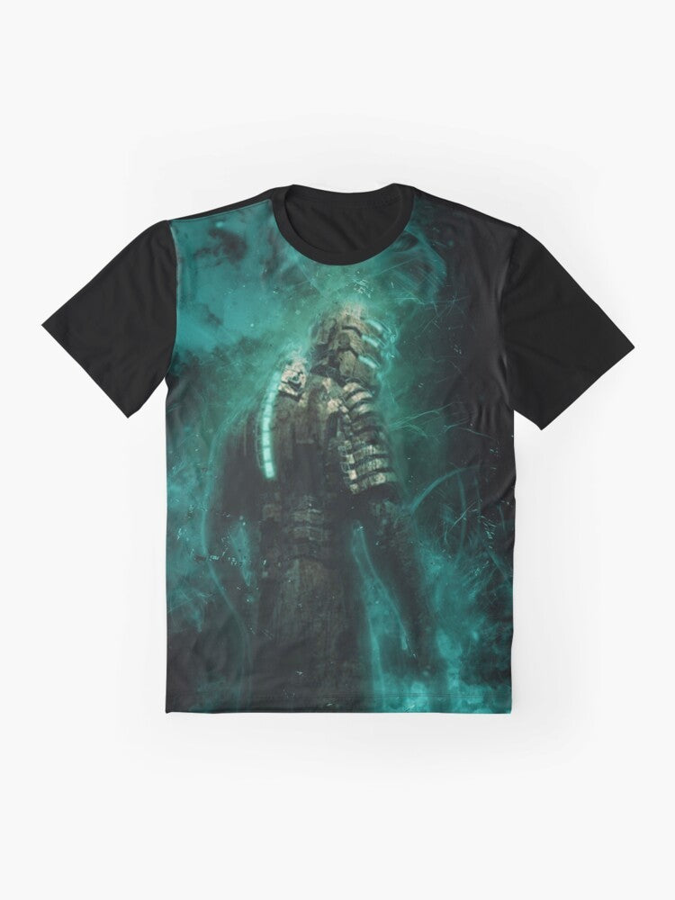 Dead Space Isaac Clarke Survivor Graphic T-Shirt - Flat lay