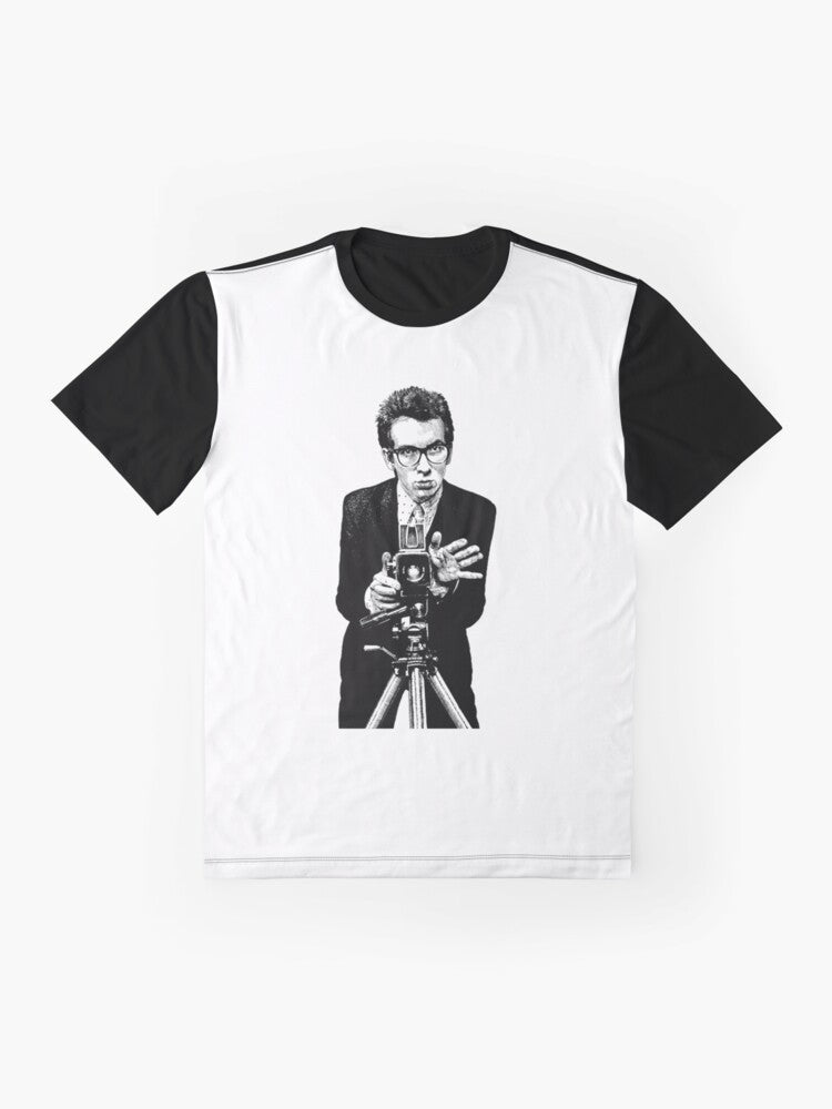 Elvis Costello "This Year's Model" Graphic T-Shirt - Flat lay