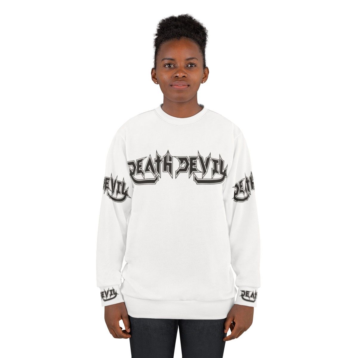 Death Devil Sweatshirt for K-On Anime Music Fans - women