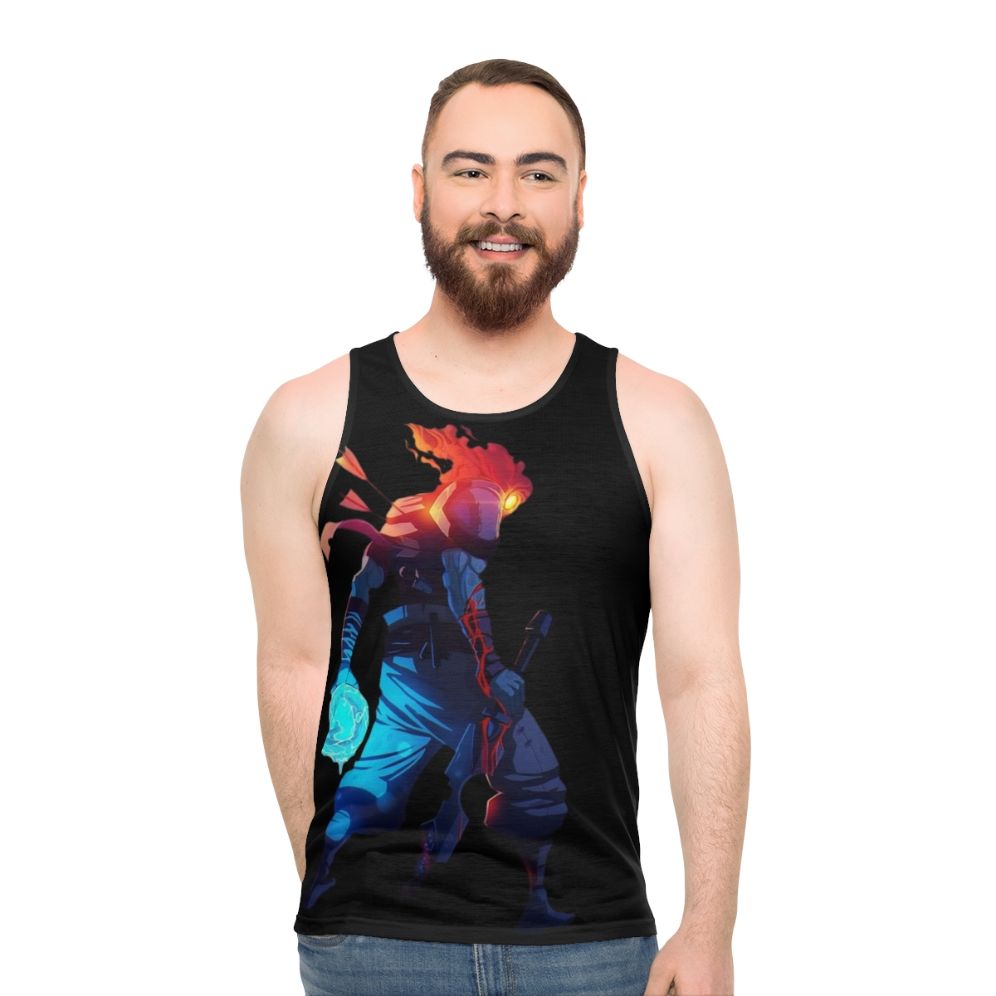 Dead Cells character design unisex tank top - men