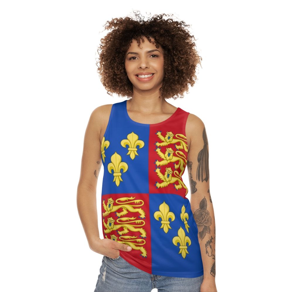 King Henry V Royal Heraldry Tank Top - women