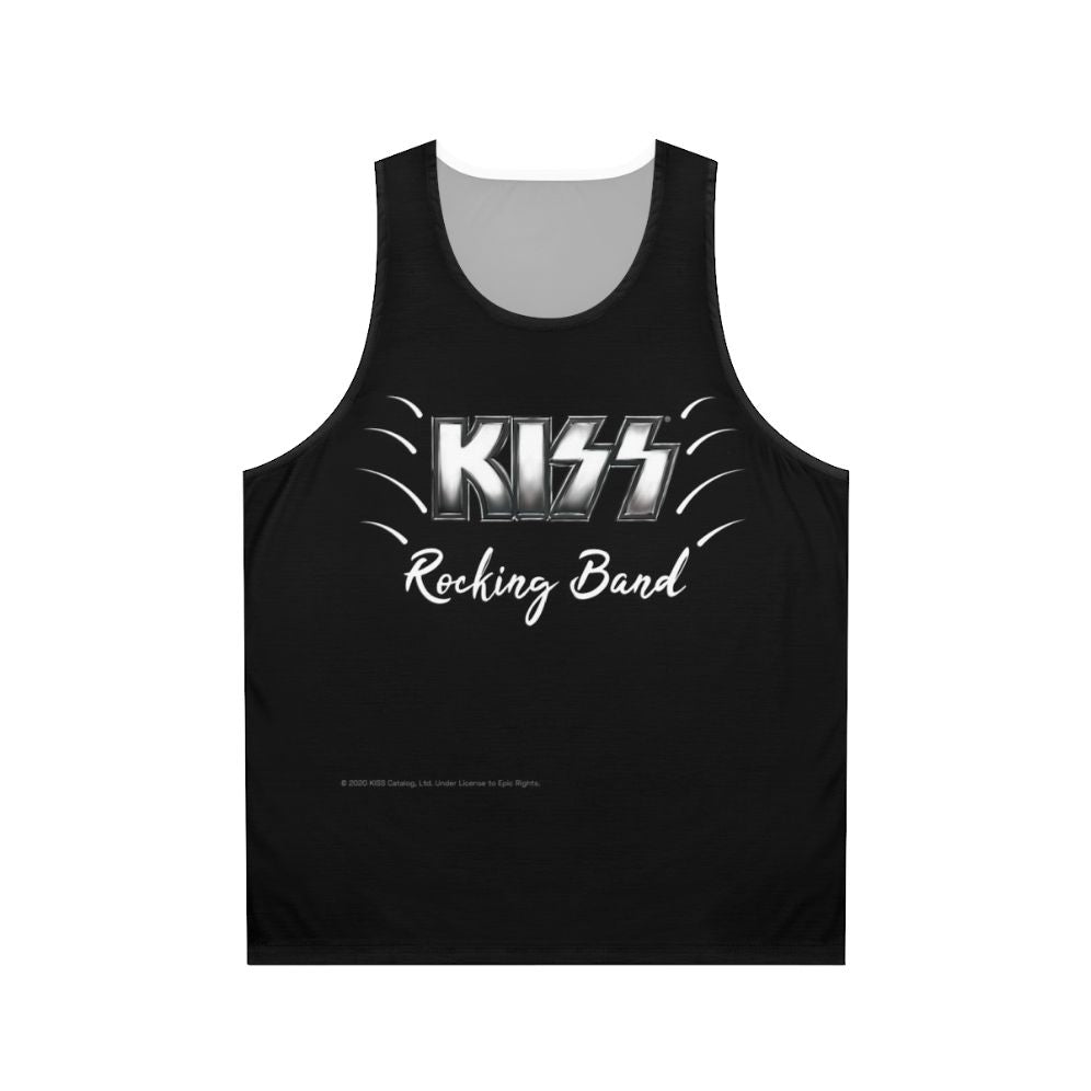 Kiss the Band Rocking Band Unisex Tank Top