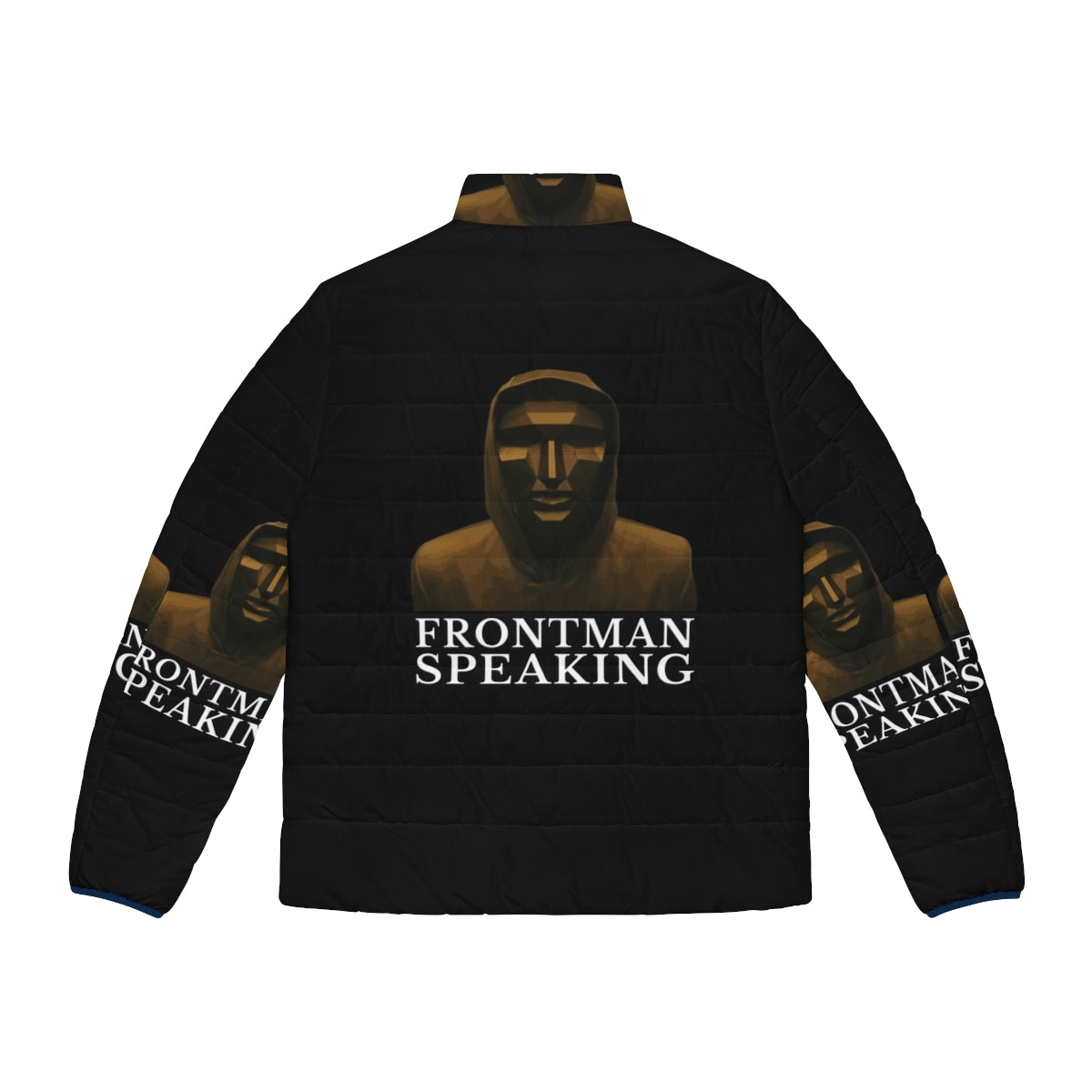 Frontman Speaking Puffer Jacket - Trending Squid Game Costume - Back