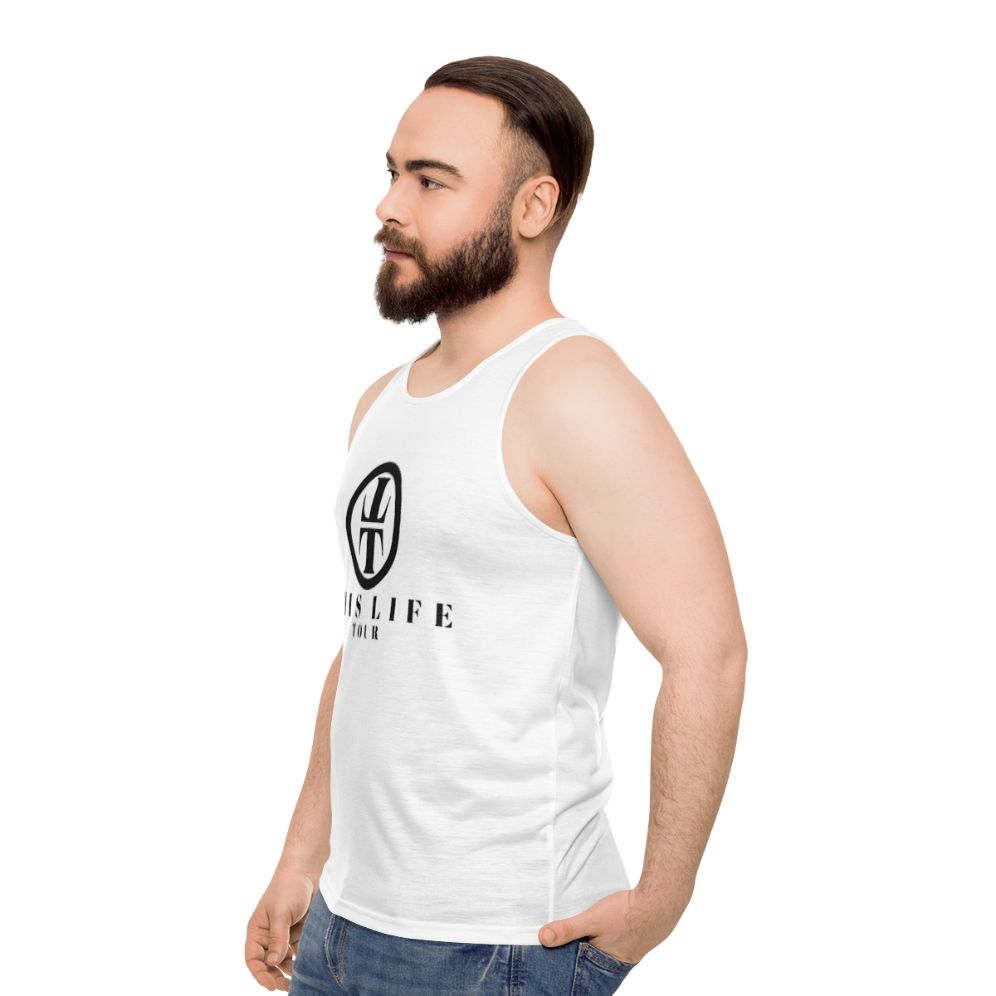 Unisex Live Tour Band Tank Top - men side