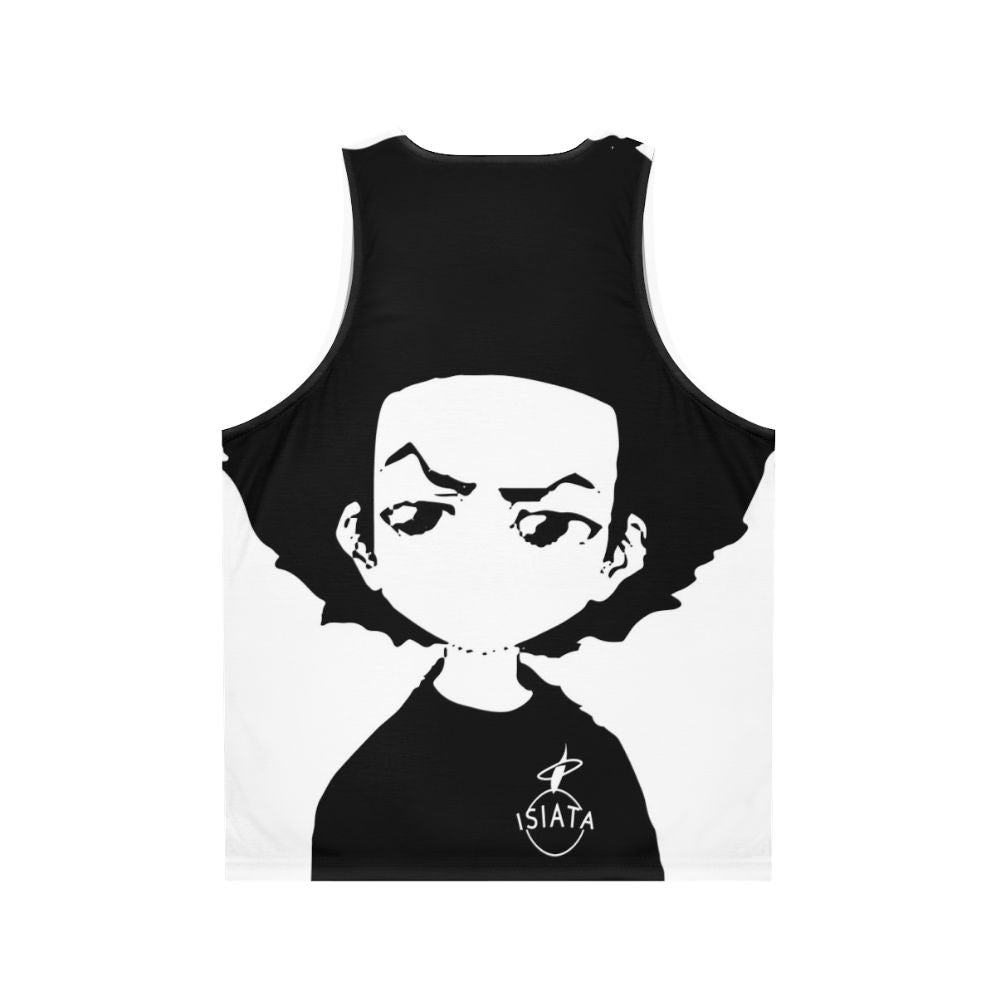 The Boondocks Huey Freeman Anime Tank Top - Back