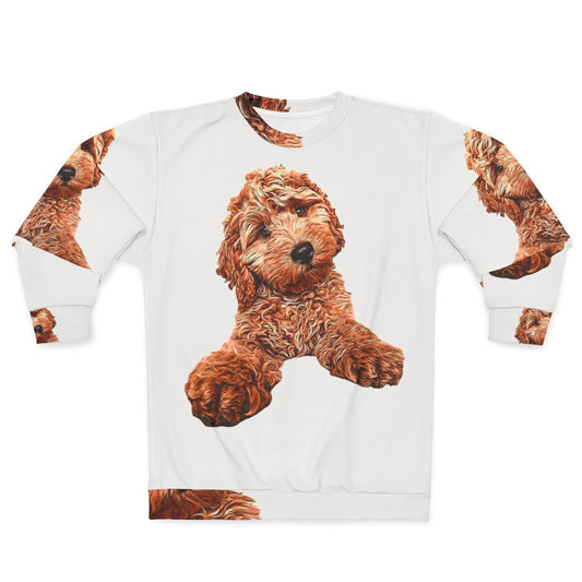 Cavapoo Labradoodle Goldendoodle Poodle Mix Dog Sweatshirt