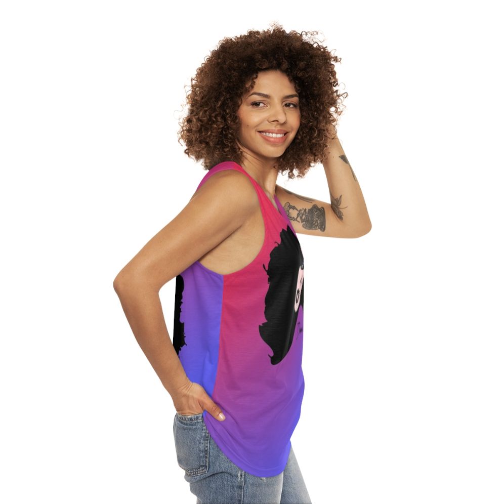 Donna Summer Pop Art Unisex Tank Top - women side