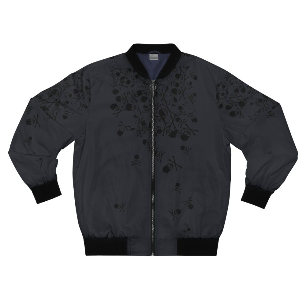 Noctis Final Fantasy XV Bomber Jacket with Skull and Crossbones Design