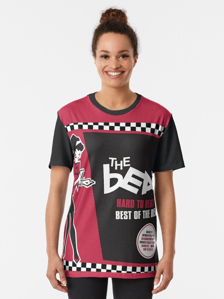 Vintage graphic t-shirt featuring The English Beat, a classic British 2-Tone Ska band - Women