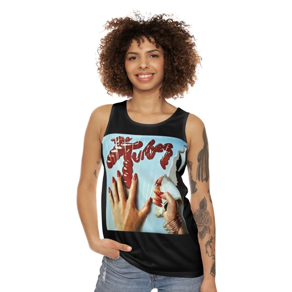 The Tubes Band Unisex Rock Tank Top - women