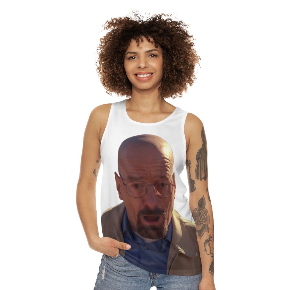 Breaking Bad Walter White Meme Unisex Tank Top - women