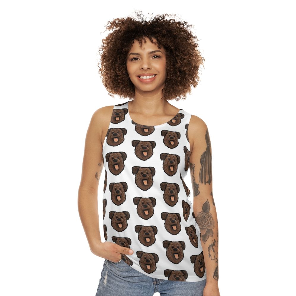 Hacker T Dog from CBBC Unisex Tank Top - women