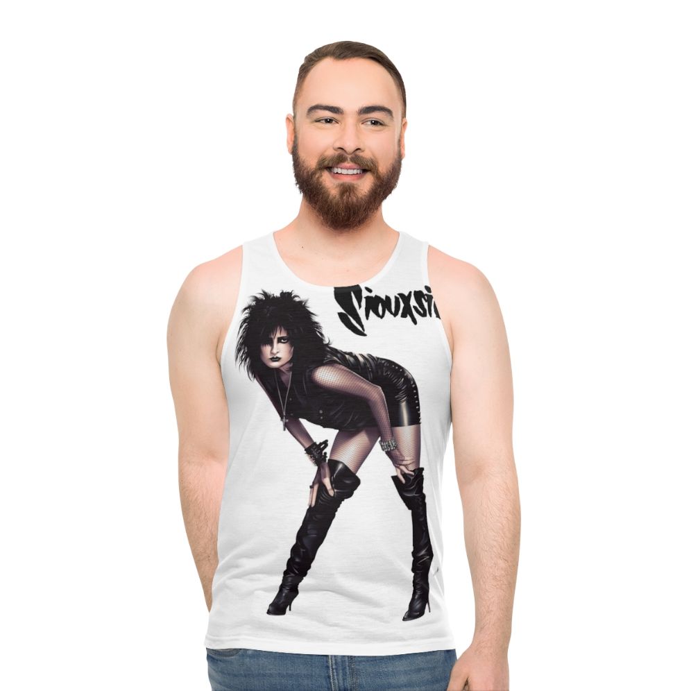 Siouxsie Sioux goth rock band unisex tank top - men