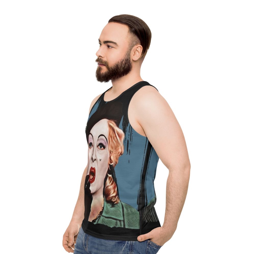 Retro Baby Jane Hudson Unisex Tank Top - men side