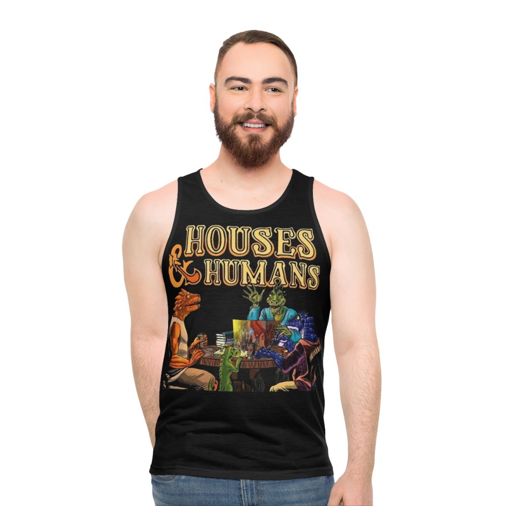 Dungeons and Dragons fantasy unisex tank top - men