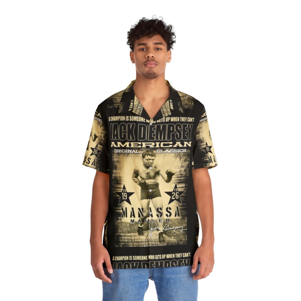 Vintage Jack Dempsey Hawaiian Shirt - People Front