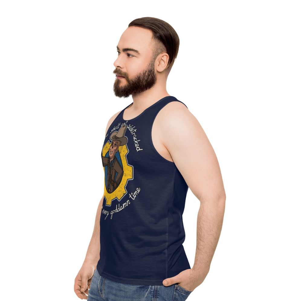 Ghoul Lover Fallout Gaming Tank Top - men side