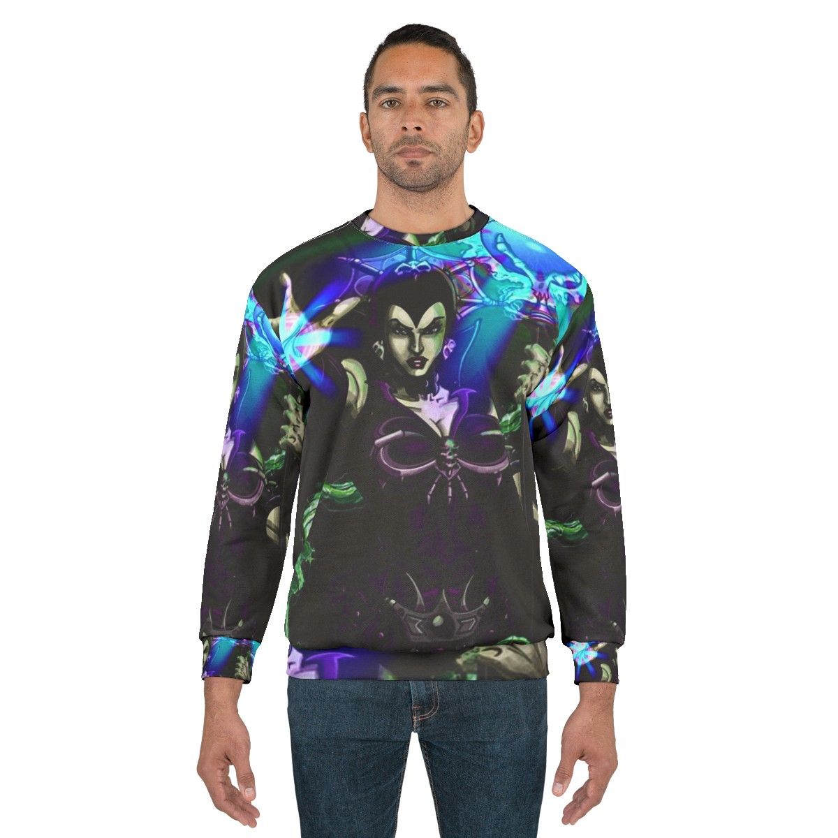 Evil Lyn Dark Sweatshirt - Retro Anime Inspired Apparel - men